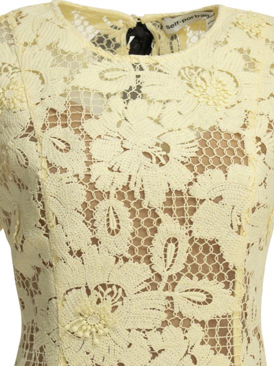 26SS 셀프 포트레이트 원피스 SS26 094M YYELLOW Yellow - SELF PORTRAIT