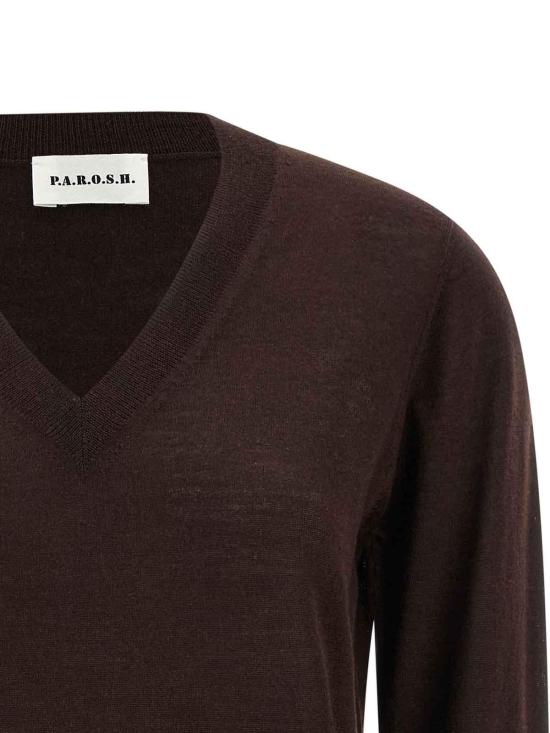 26SS 파로쉬 탑 D511652LINFA26086 Brown - PAROSH