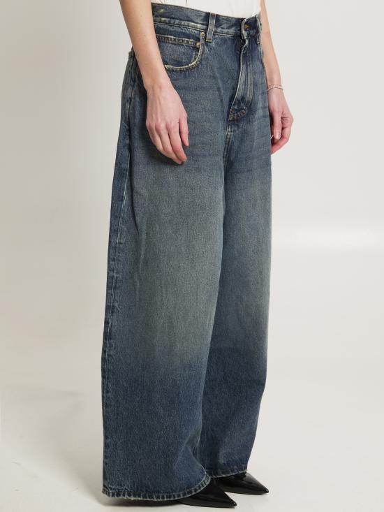 26SS 발렌시아가 스트레이트 팬츠 872166TUW58 4129 BLUE - BALENCIAGA