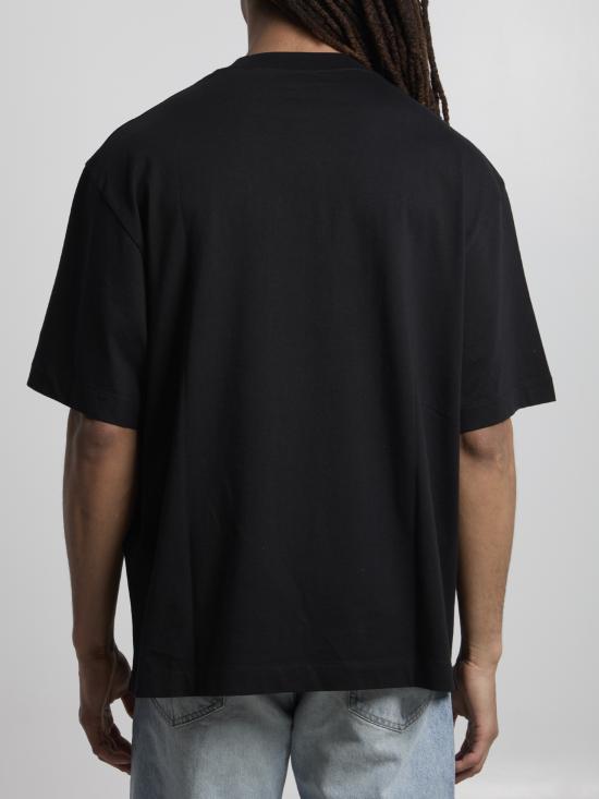 26SS 오프화이트 반팔 티셔츠 OMAA120S26JER007 0001 BLACK - OFF WHITE