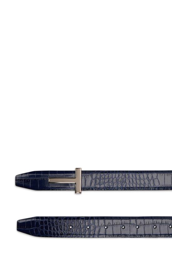 26SS 톰포드 가죽 벨트 TB224CL439SUDJ blue - TOMFORD