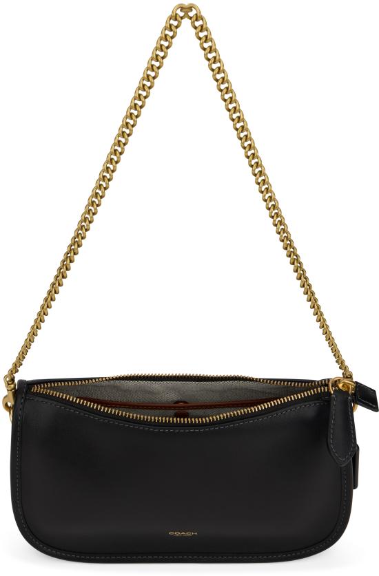  코치 웨이벌리 체인 숄더백 CCC36B4BK black - COACH