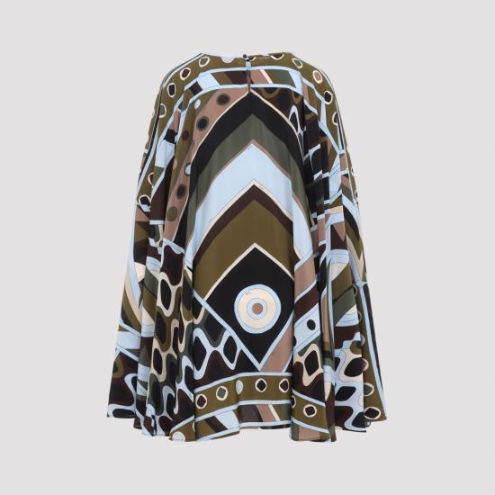 26SS 에밀리오푸치 미디 원피스 6HRL026H843 016 MULTICOLOUR - EMILIO PUCCI
