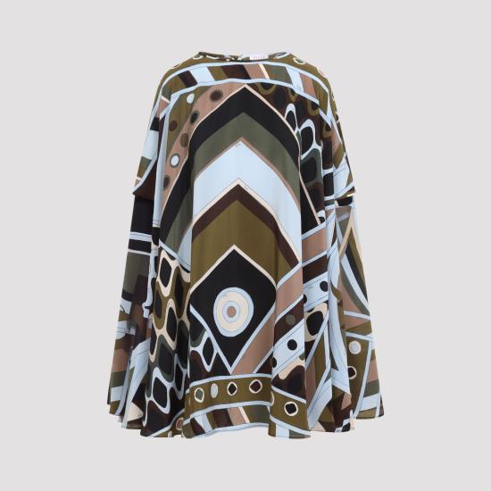 26SS 에밀리오푸치 미디 원피스 6HRL026H843 016 MULTICOLOUR - EMILIO PUCCI