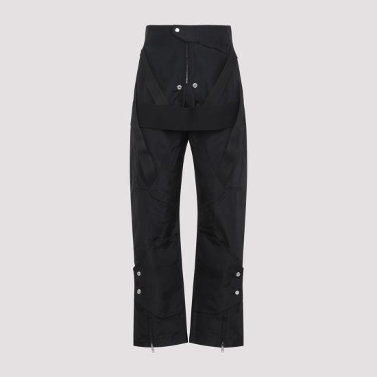 26SS 릭 오웬스 스트레이트 팬츠 RR01F2312NCVER4 09 BLACK - RICK OWENS