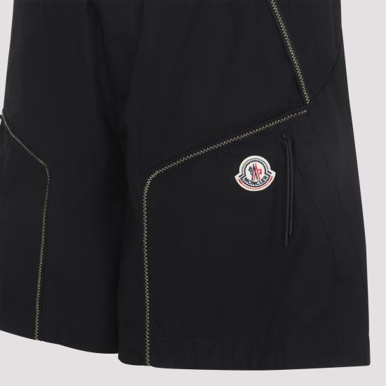 26SS 몽클레어 스트레이트 팬츠 L10912B00016597LQ 999 BLACK - MONCLER