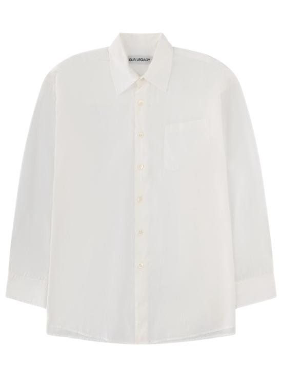 26SS 아워레가시 보로우드 셔츠 M2262BCW CLOUDWHITESILCOTWEAVE