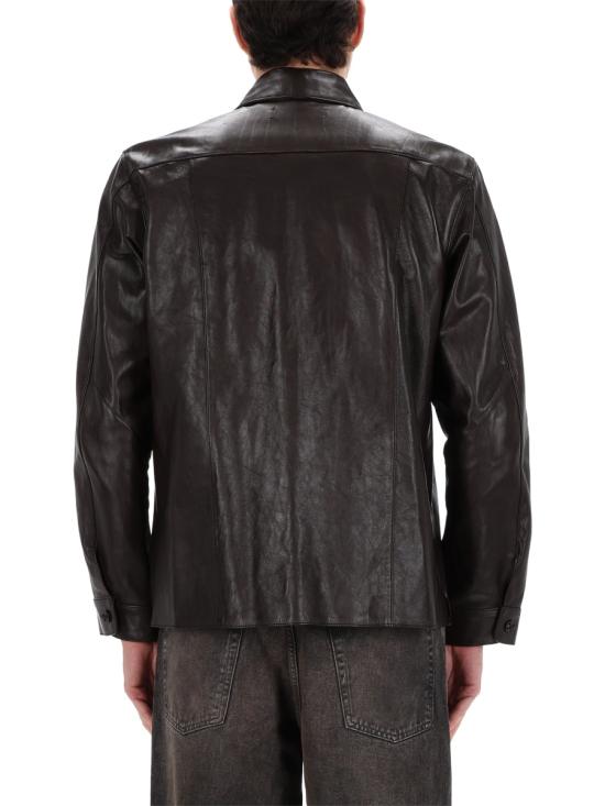 26SS 아워레가시 웰딩 셔츠 엄버 브라운 플루이드 카프스킨 M4259WU UMBERBROWNFLUIDCALFSKIN - OUR LEGACY