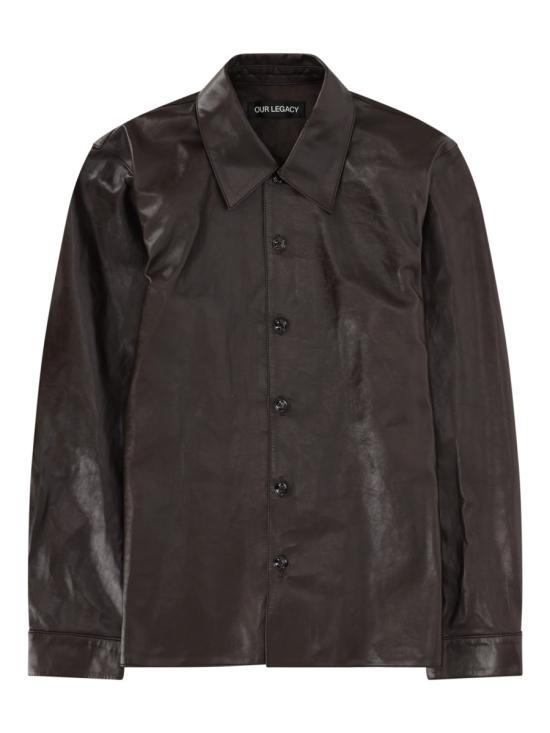 26SS 아워레가시 웰딩 셔츠 엄버 브라운 플루이드 카프스킨 M4259WU UMBERBROWNFLUIDCALFSKIN