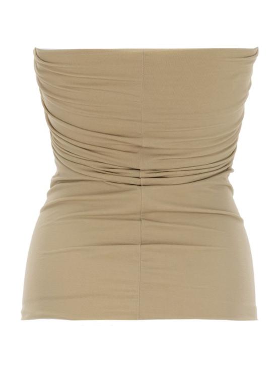 26SS 릭 오웬스 반팔 티셔츠 RP01F6123 JNDB138 BEIGE - RICK OWENS