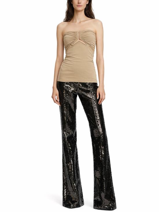 26SS 릭 오웬스 반팔 티셔츠 RP01F6123 JNDB138 BEIGE - RICK OWENS