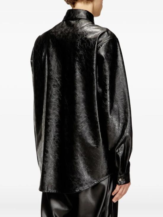 26SS 디젤 긴팔 셔츠 A20021 0QMBU9XX BLACK - DIESEL