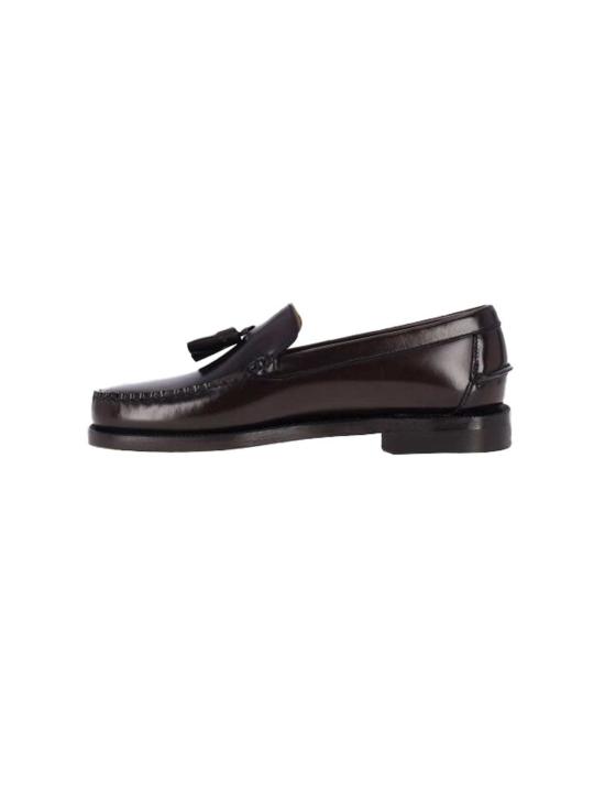  세바고 로퍼 슬립온 태슬  플랫 브라운 - SEBAGO