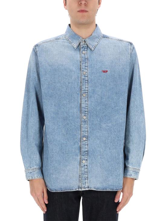  디젤 긴팔 셔츠 A03534 068KC01 DENIM - DIESEL