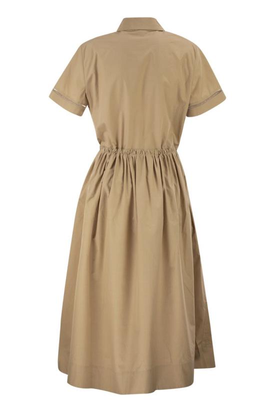 26SS 파비아나 필리피 미디 원피스 ABD276F642L582 0157 BEIGE - FABIANA FILIPPI