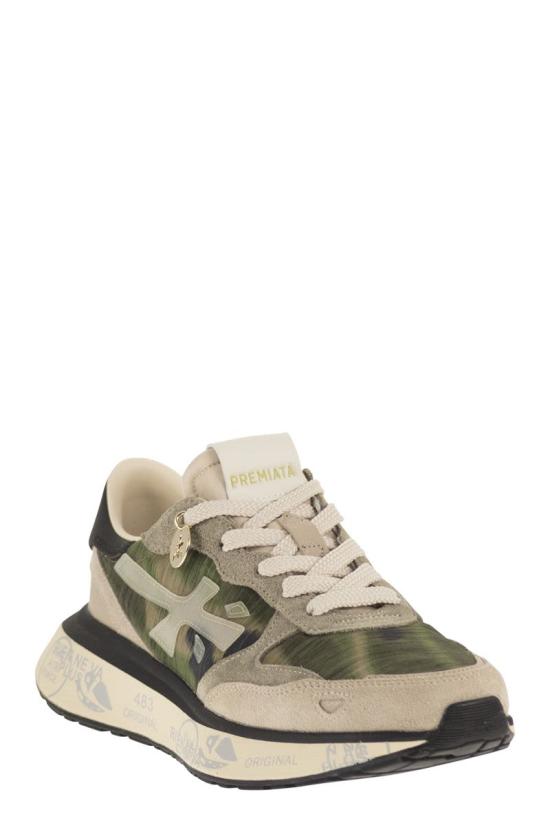 26SS 프리미아타 로린 스니커즈 LAURYN 8185 MILITARY GREEN - PREMIATA