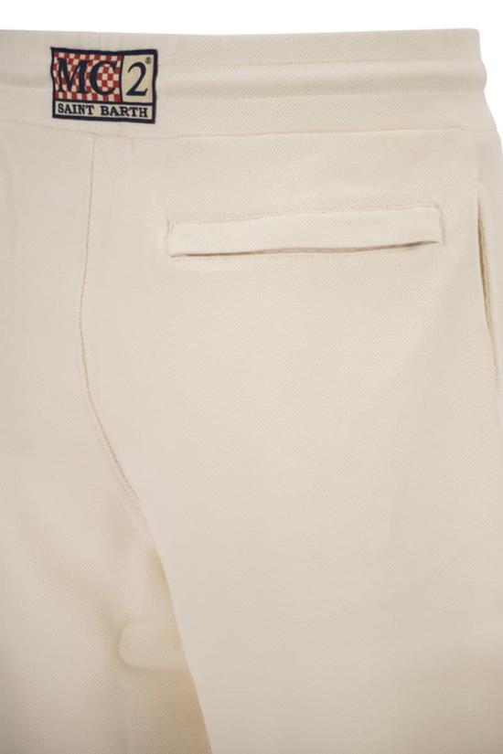 26SS 세인트바쓰 스트레이트 팬츠 BYD0001 00209L WHITE - MC2 SAINT BARTH