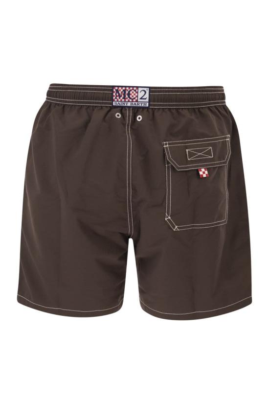 26SS 세인트바쓰 스윔팬츠 PATM001 00085L DARK BROWN - MC2 SAINT BARTH