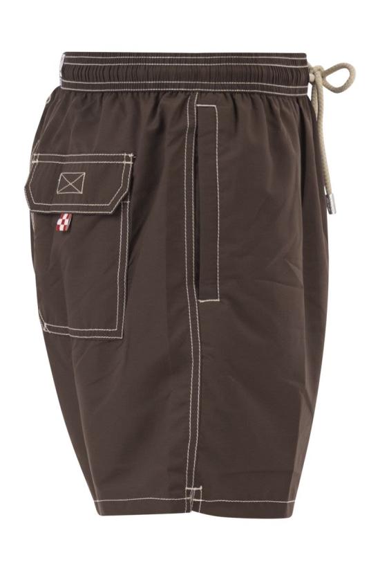 26SS 세인트바쓰 스윔팬츠 PATM001 00085L DARK BROWN - MC2 SAINT BARTH