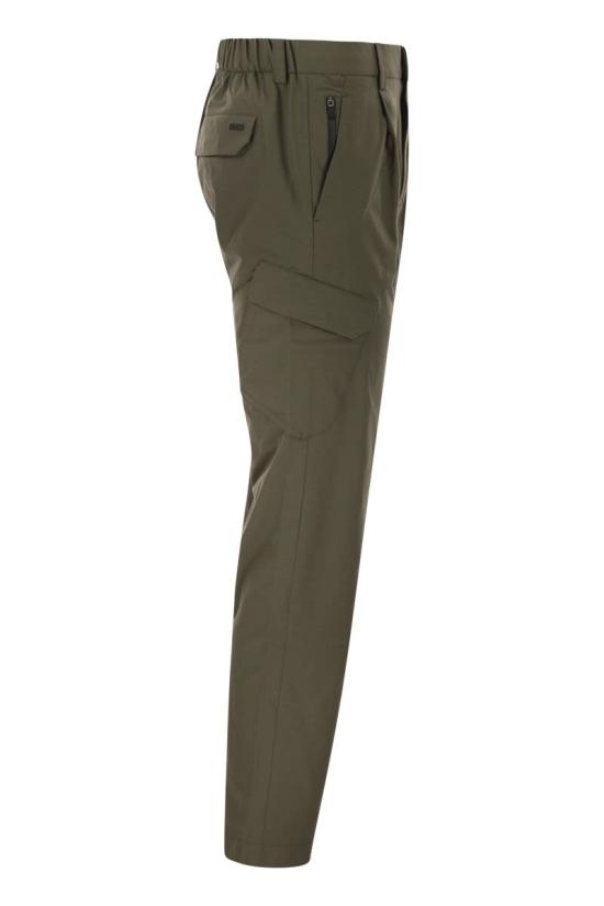 26SS 에르노 스트레이트 팬츠 PT000076U12503Z 7400 MILITARY GREEN - HERNO