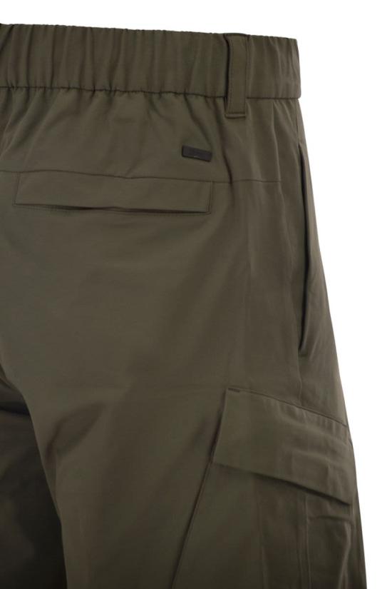 26SS 에르노 스트레이트 팬츠 PT000182U12503Z 7400 MILITARY GREEN - HERNO
