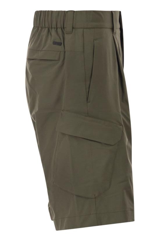 26SS 에르노 스트레이트 팬츠 PT000182U12503Z 7400 MILITARY GREEN - HERNO