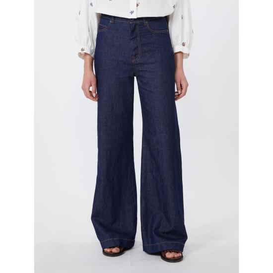 26SS 위켄드막스마라 스트레이트 팬츠 2615181012600 001 DARK DENIM