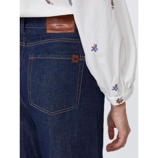 26SS 위켄드막스마라 스트레이트 팬츠 2615181012600 001 DARK DENIM - WEEKEND MAX MARA