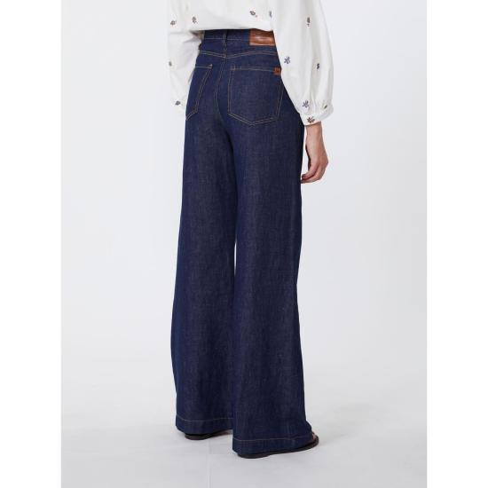 26SS 위켄드막스마라 스트레이트 팬츠 2615181012600 001 DARK DENIM - WEEKEND MAX MARA