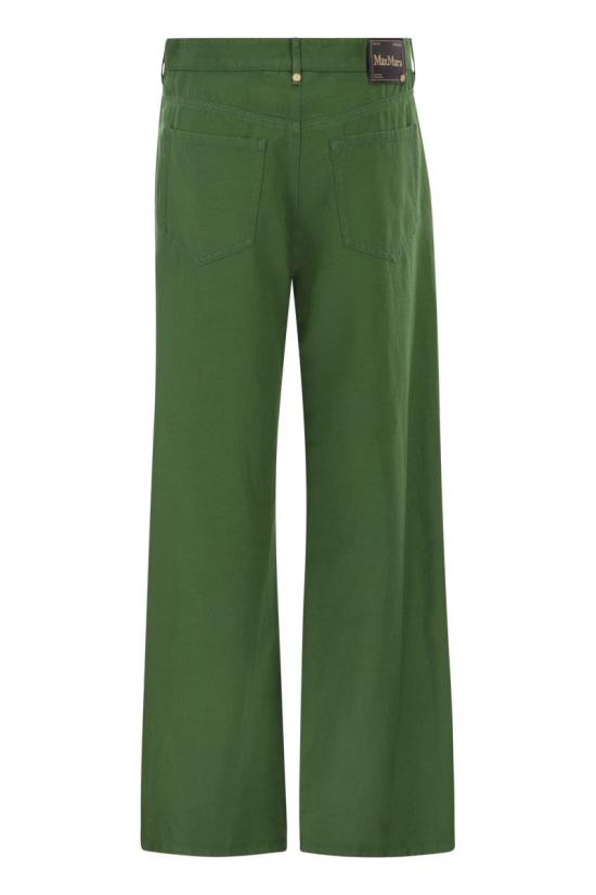 26SS 에스막스마라 스트레이트 팬츠 2619131083600 003 GREEN - 'S MAX MARA