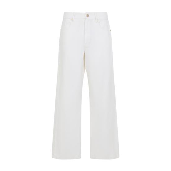 26SS 에스막스마라 스트레이트 팬츠 2619131083600 001 WHITE