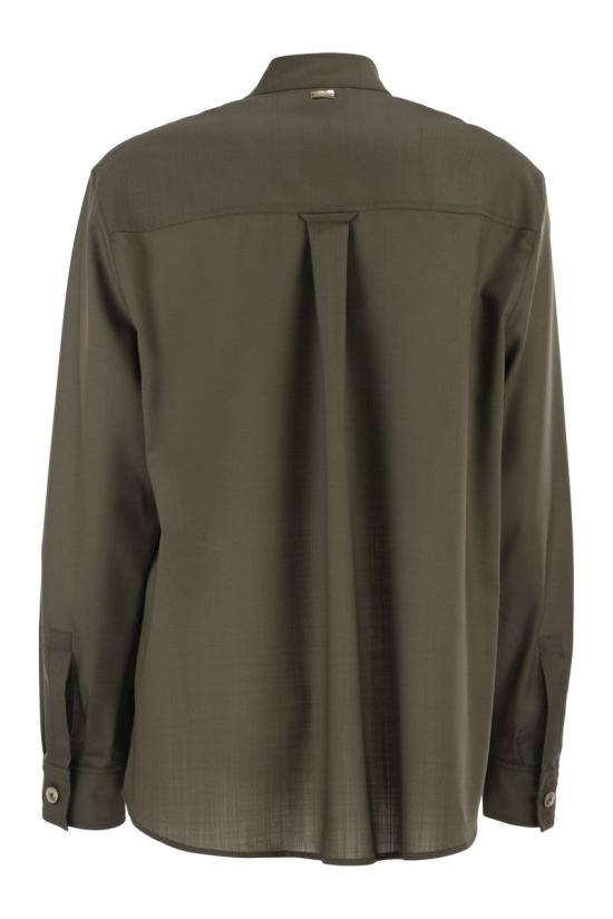 26SS 에르노 셔츠 CM000044D33487 7730 MILITARY GREEN - HERNO