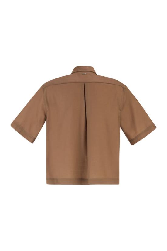 26SS 에르노 셔츠 CM000055D33487 2240 BROWN - HERNO
