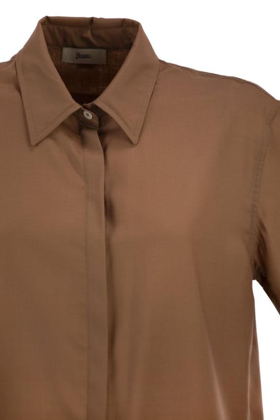 26SS 에르노 셔츠 CM000055D33487 2240 BROWN - HERNO