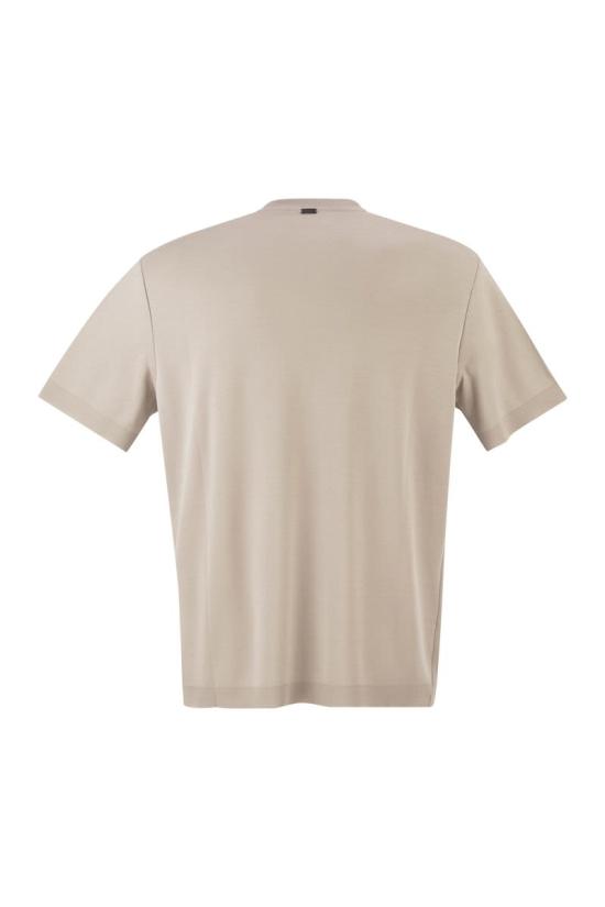 26SS 에르노 반팔 티셔츠 JG000206U52059 9403 LIGHT BEIGE - HERNO