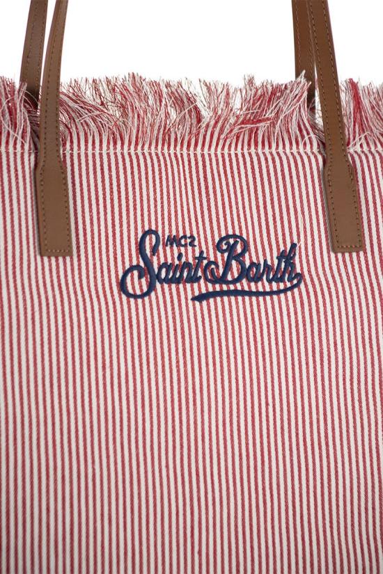 26SS 세인트바쓰 숄더백 CBF0001 01771L WHITE RED - MC2 SAINT BARTH