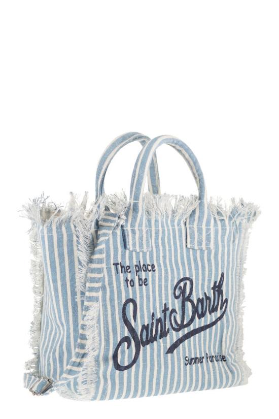 26SS 세인트바쓰 토트백 COL0018 00398L LIGHT BLUE - MC2 SAINT BARTH