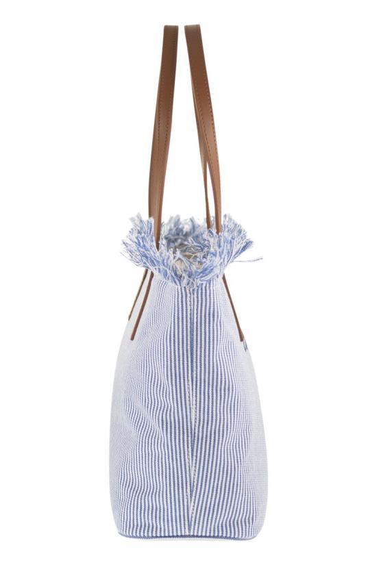 26SS 세인트바쓰 숄더백 CBMF001 01770L WHITE LIGHT BLUE - MC2 SAINT BARTH