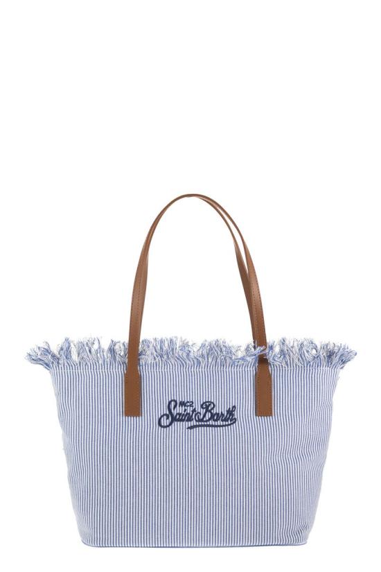 26SS 세인트바쓰 숄더백 CBMF001 01770L WHITE LIGHT BLUE