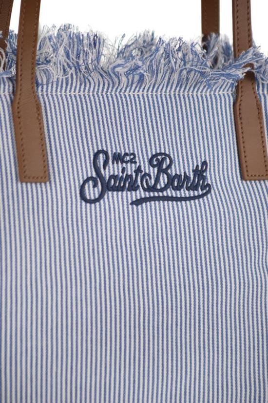 26SS 세인트바쓰 숄더백 CBMF001 01770L WHITE LIGHT BLUE - MC2 SAINT BARTH