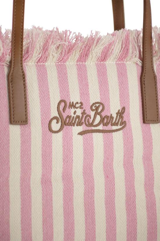 26SS 세인트바쓰 숄더백 CBMF001 01764L WHITE PINK - MC2 SAINT BARTH