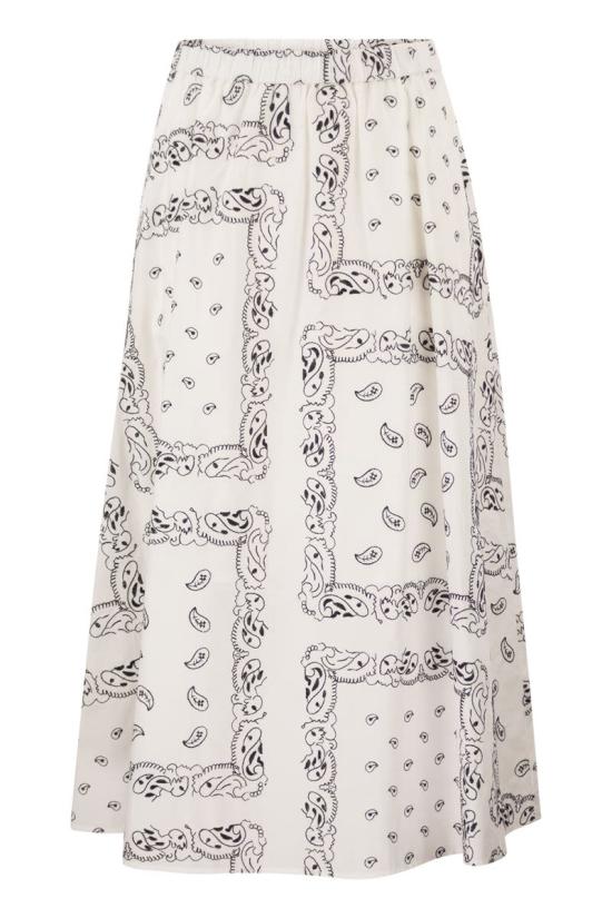 26SS 위켄드막스마라 스커트 2615101082600 001 WHITE