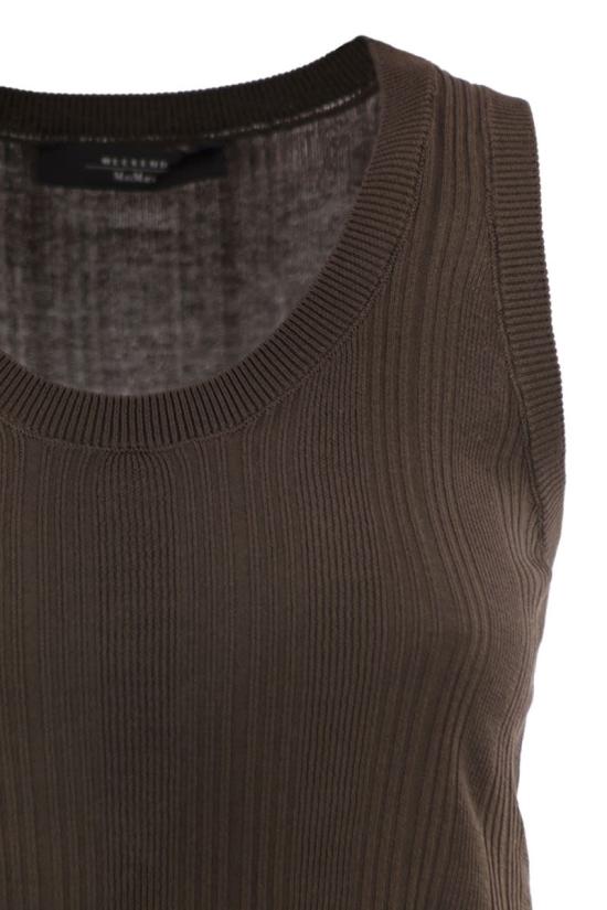 26SS 위켄드막스마라 반팔 티셔츠 2615361012600 009 CHOCOLATE - WEEKEND MAX MARA