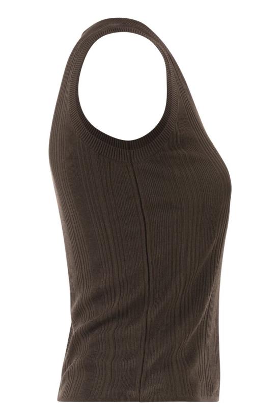 26SS 위켄드막스마라 반팔 티셔츠 2615361012600 009 CHOCOLATE - WEEKEND MAX MARA