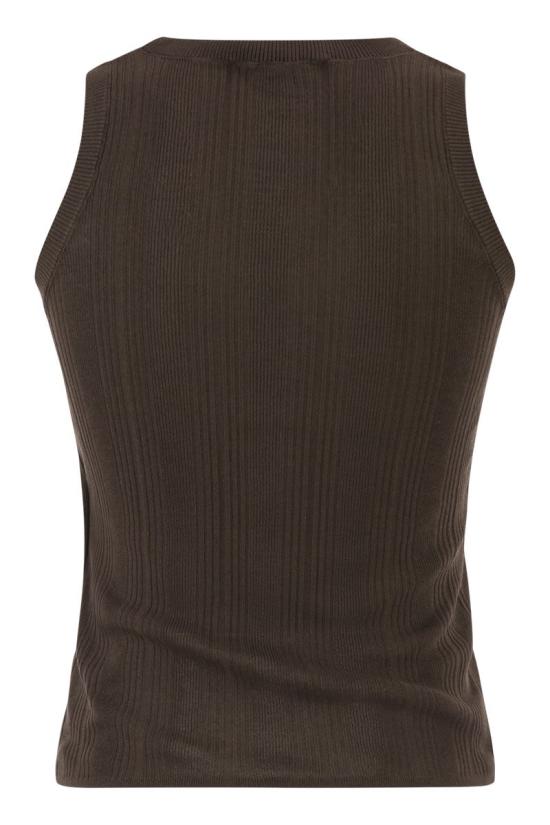 26SS 위켄드막스마라 반팔 티셔츠 2615361012600 009 CHOCOLATE - WEEKEND MAX MARA