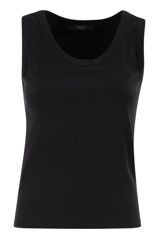 26SS 위켄드막스마라 반팔 티셔츠 2615941012600 011 BLACK