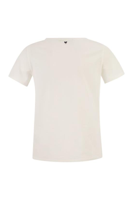 26SS 위켄드막스마라 반팔 티셔츠 2615971012600 001 WHITE - WEEKEND MAX MARA