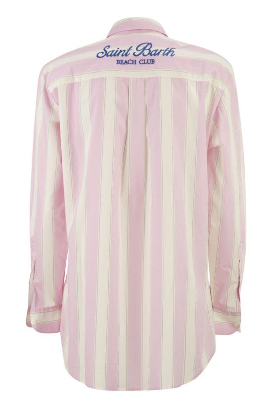 26SS 세인트바쓰 셔츠 BRIG001 00897L WHITE PINK - MC2 SAINT BARTH
