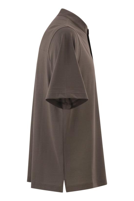 26SS 에르노 반팔 티셔츠 JPL00143U52005 8800 BROWN - HERNO