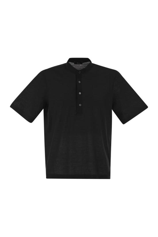 26SS 에르노 반팔 티셔츠 JPL00143U52005 9300 BLACK